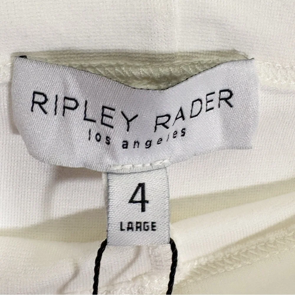 RIPLEY RADER  Ponte Knit Straight Leg Pants Size 4 US LARGE - Picture 9 of 10